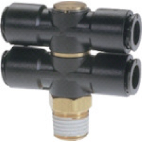 ﾌｼﾞﾀﾞﾌﾞﾙﾊﾞﾝｼﾞｮｰ(樹脂) 6mm R1/8 1個画像