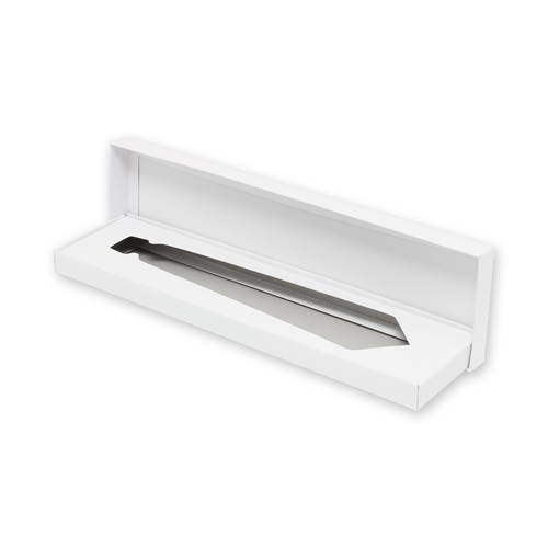 ネクタイ箱S（白・無地）画像