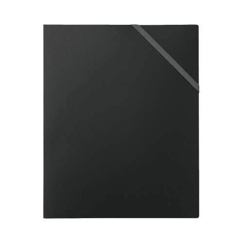 書類仕分けファイルＡ４タテ　（８ポケット）黒　５冊