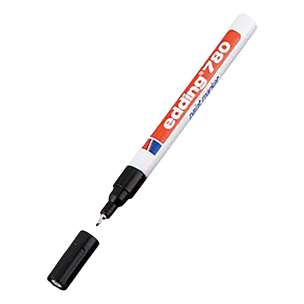 ペイントマーカー（耐熱・耐アルコール）　φ0.8mm　黒画像