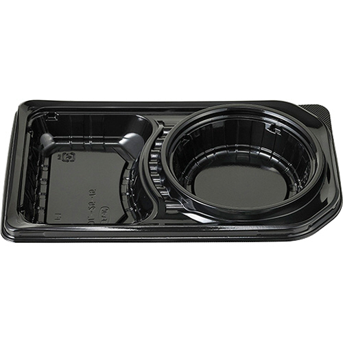 ﾃﾞﾘｶﾗﾝﾁ DL-25-15 本体 黒 1ﾊﾟｯｸ(50枚)画像