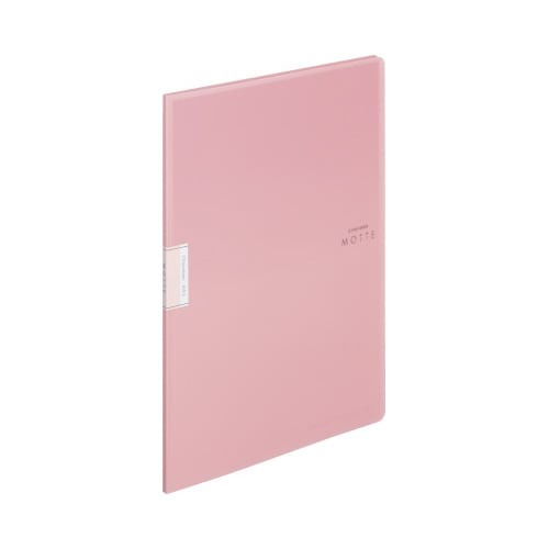 クリヤーブックモッテＡ４縦　１０Ｐ　薄ピンク画像