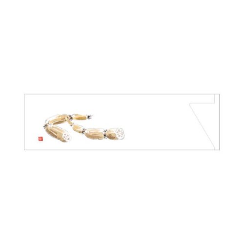 箸袋 Q-0325 蓮根 カミイソ産商 [バラ販売]