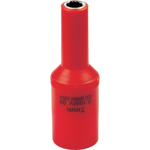 Tech-EV　絶縁工具　ディープソケット　3/8　7mm　1個画像