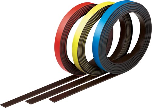 マグネットシート（スリムカラー）５ｍｍ青・赤・黄