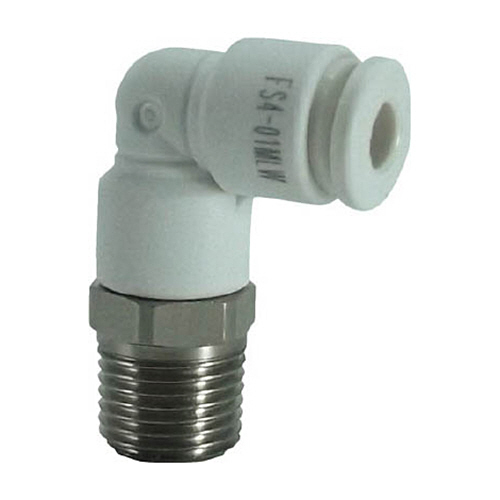 ﾀｯﾁｺﾈｸﾀｰﾌｧｲﾌﾞ ﾒｲﾙｴﾙﾎﾞ(ﾎﾜｲﾄﾎﾞﾃﾞｨｰ)4mm･R1/8 1個画像