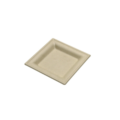 バガスモールドスクエアプレート１６ｃｍ　３００