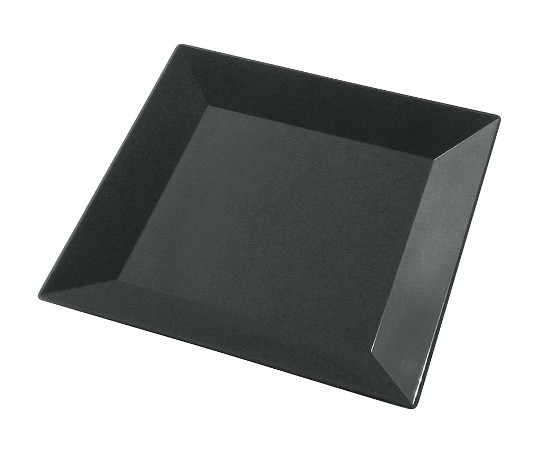 プラ容器　角皿　25（10枚入）黒