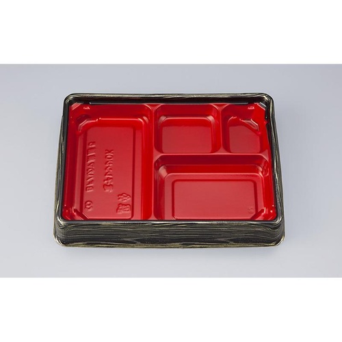 シーピー化成 弁当容器 BFハカマ集膳5 金板目 本体(N)画像