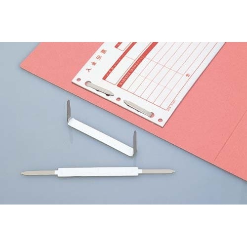 ＰＯ鋼板ファスナー６０ｍｍ粘着シール付　１００本画像