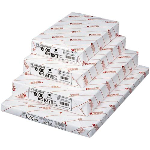 ＰＰＣ用紙タイプ６０００　７０ＷＡ３　２５０枚×５