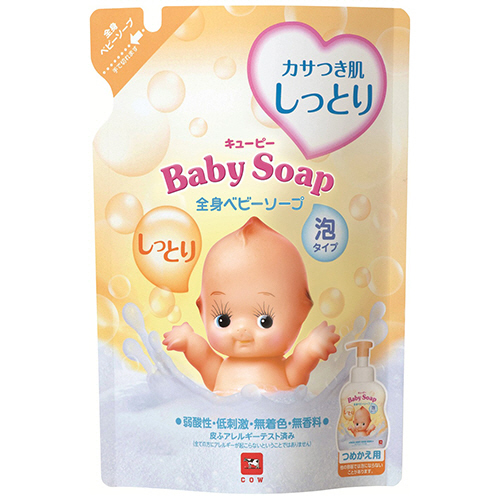 ｷｭｰﾋﾟｰ しっとり全身ﾍﾞﾋﾞｰｿｰﾌﾟ 泡ﾀｲﾌﾟ 詰替用 350ml 1個