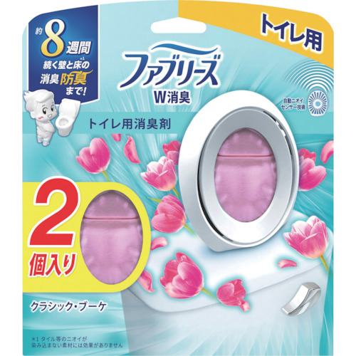 Ｐ＆Ｇ　ファブリーズ　消臭芳香剤　Ｗ消臭　トイレ用　クラシック・ブーケ　６．３ｍｌ×２個画像