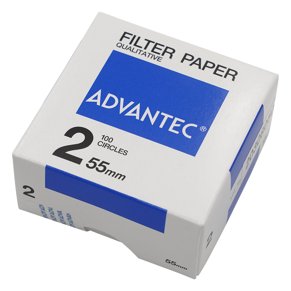 定性濾紙　No.2　Φ55　100枚入画像