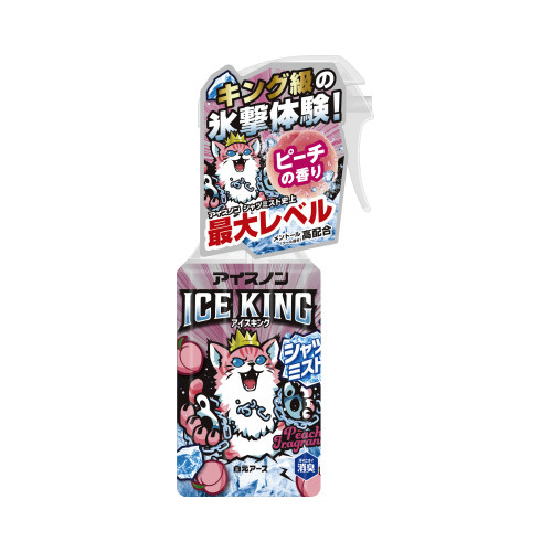アイスノンシャツミスト　ＩＣＥＫＩＮＧ　ピーチ画像