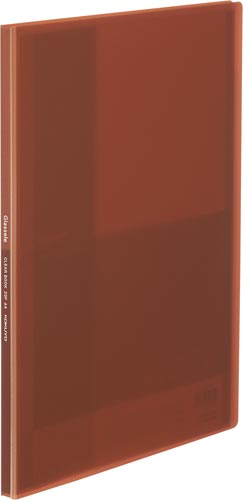 クリヤーブックグラッセルＡ４　２０枚ブラウン×１０画像