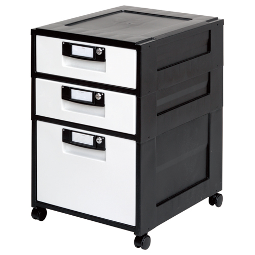 ｵﾌｨｽｷｬﾋﾞﾈｯﾄ 浅型2段･深型1段 1台画像