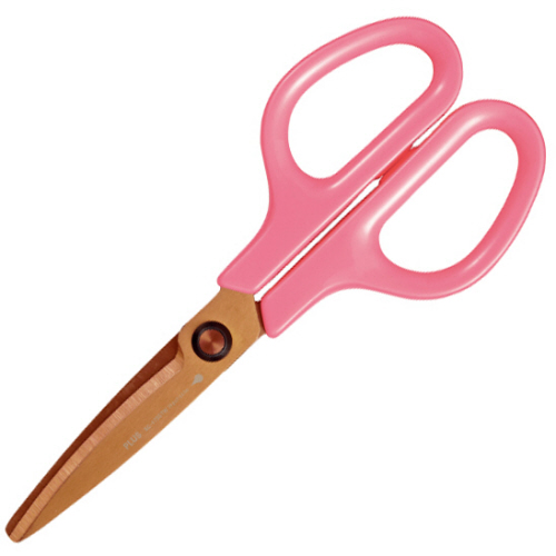 ﾌｨｯﾄｶｯﾄｶｰﾌﾞ 洗えるﾁﾀﾝ 対称 刃渡り65mm ﾋﾟｰﾁﾋﾟﾝｸ 1本画像