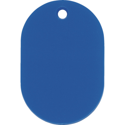 小判札(無地札) 青 45×30mm ｽﾁﾛｰﾙ樹脂 1枚画像