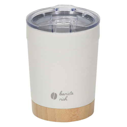 タンブラー バリスタリッチ 真空蓋付タンブラー 350ml オフホワイト画像