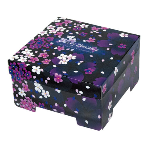 お重箱　夜桜画像