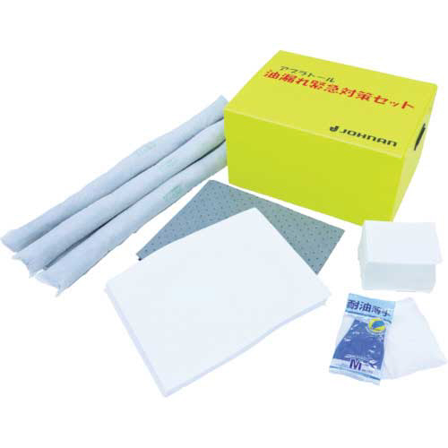 油吸着材 ｱﾌﾞﾗﾄｰﾙ 緊急対策ｾｯﾄ B 1ｾｯﾄ画像