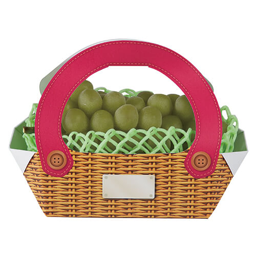 紙バスケット　小　ピンク画像