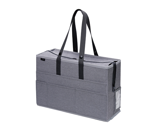 キャビネットバッグ　ノートPC対応　グレー画像