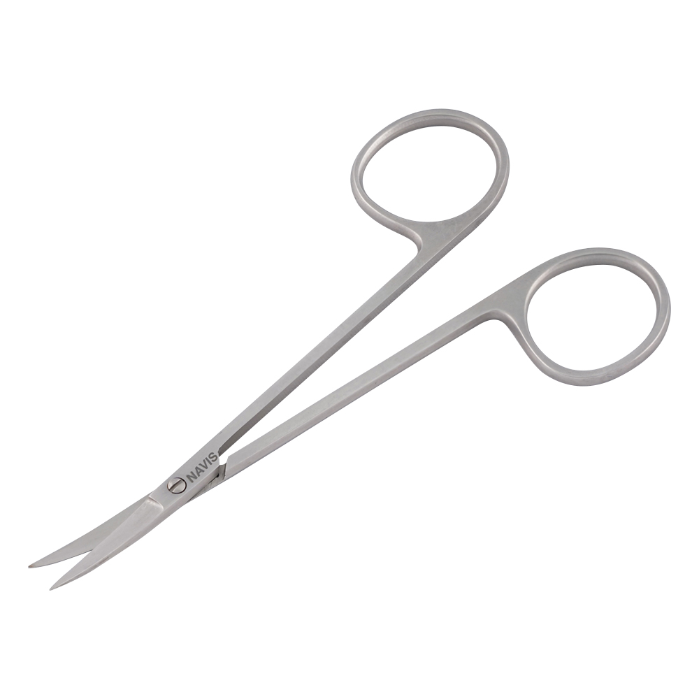 細部用剪刀　１０５ｍｍ　反画像