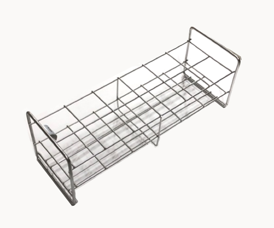 ステンレス試験管立　配列：2×6　サイズ：□42mm画像