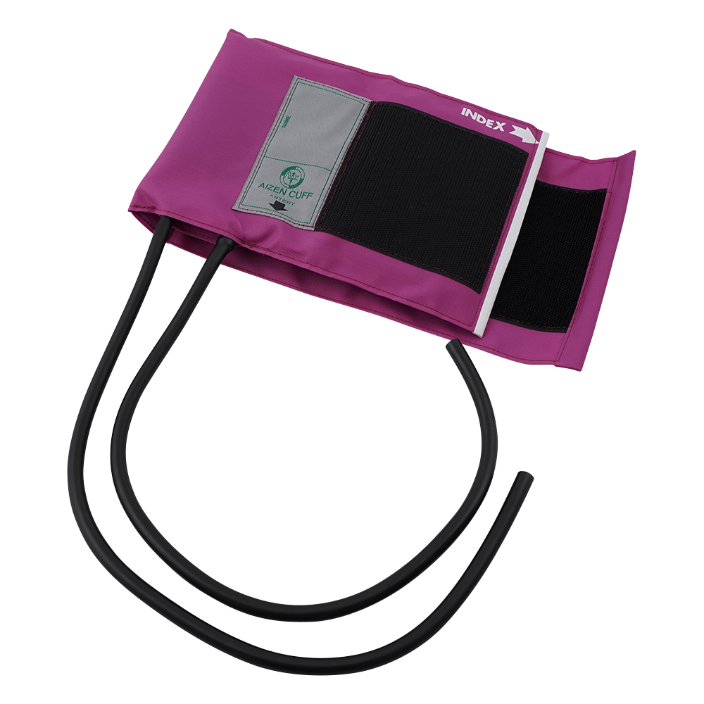 ギアフリーアネロイド血圧計用カフセット[ゴム袋付き･タイコス型] マジェンダ画像