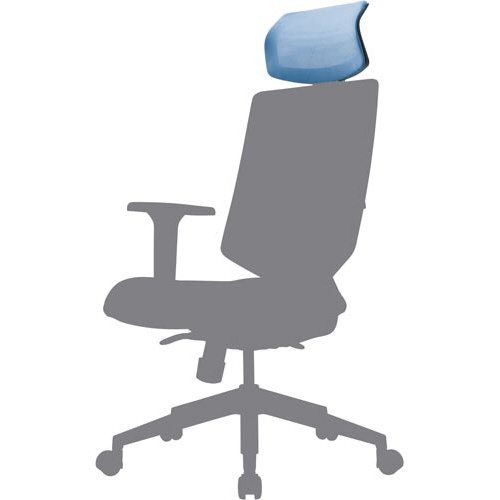 Ｔ３０チェア用　オプションヘッドレスト　ブルー画像
