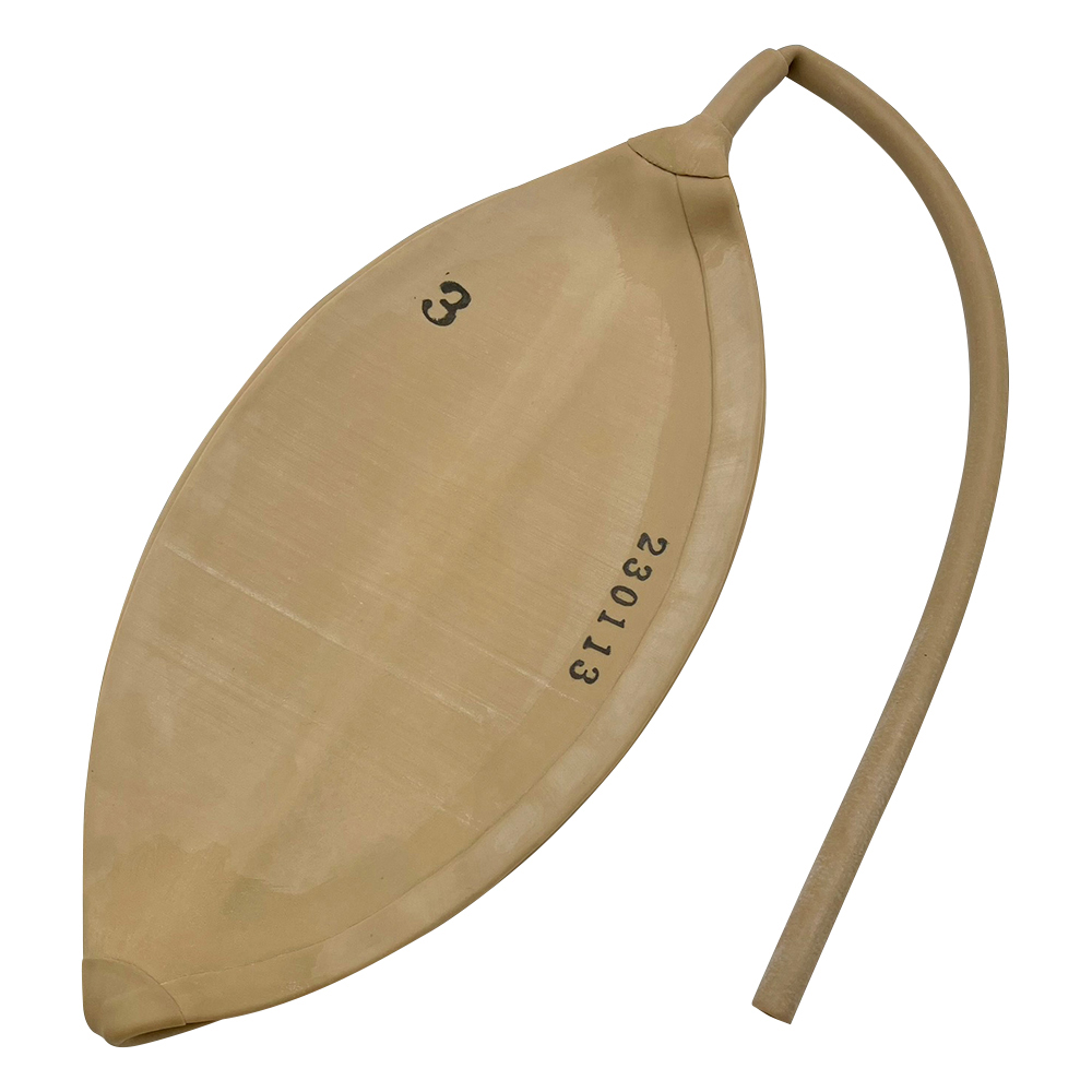 ガス採集袋(天然ゴム製)　3L　片口画像