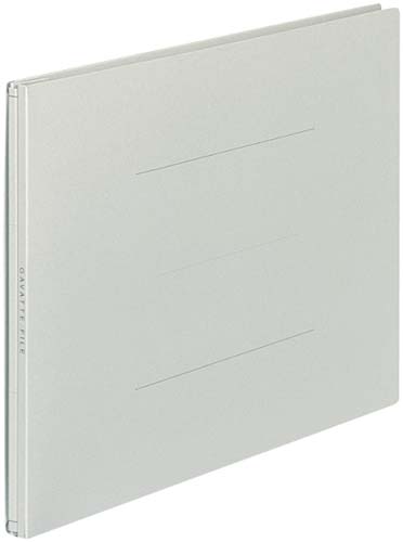 ガバットファイル（紙製）　Ａ４横　灰１０冊画像