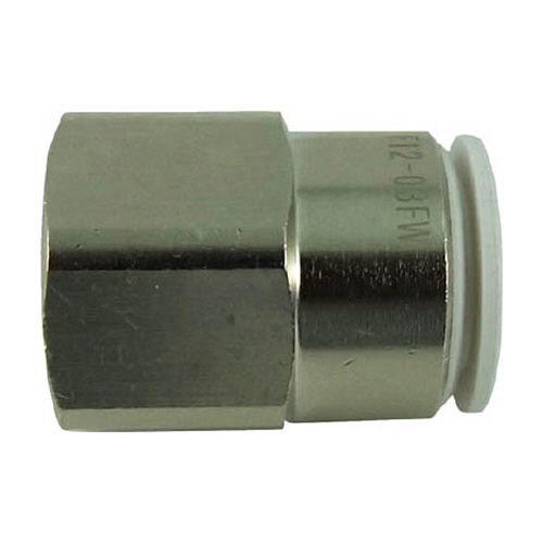 ﾀｯﾁｺﾈｸﾀｰﾌｧｲﾌﾞ ﾌｨﾒｲﾙｺﾈｸﾀｰ W(白)12mm･RC3/8 1個画像