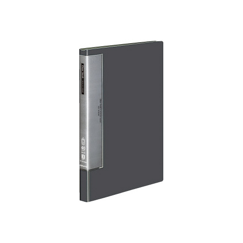 クリヤーブックＷＣ　固定式Ａ４縦４０Ｐ濃灰画像