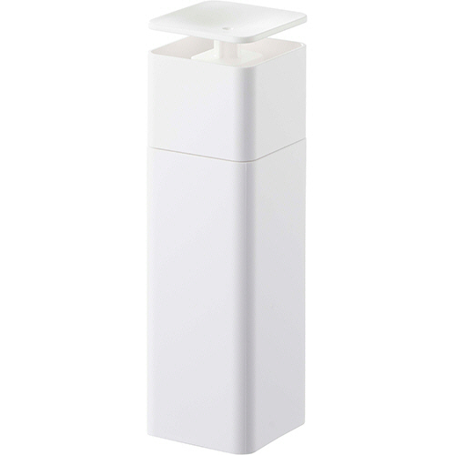 片手で出せるﾃﾞｨｽﾍﾟﾝｻｰ ﾀﾜｰ ﾎﾜｲﾄ 1個画像