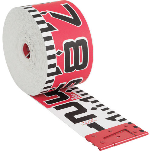 ｼﾑﾛﾝﾛｯﾄﾞ-120 長さ50m 裏面仕様1m ｱｶｼﾛ 紙函 1個画像