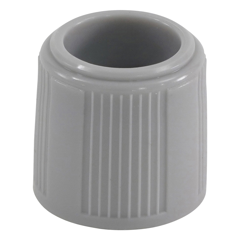 サンプルチューブ（外ネジ）用キャップ グレー 1000個入画像