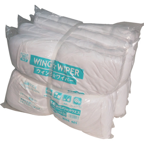 ＷＩＮＧ　ＡＣＥ　新白メリヤスウエス２Ｋ束画像