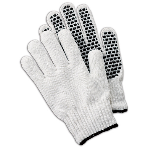 すべり止め付軍手 ｽｸｴｱｴｲﾄ 1ﾊﾟｯｸ(12双)画像