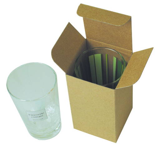 フリーBOX（茶・73×73×高138mm）画像