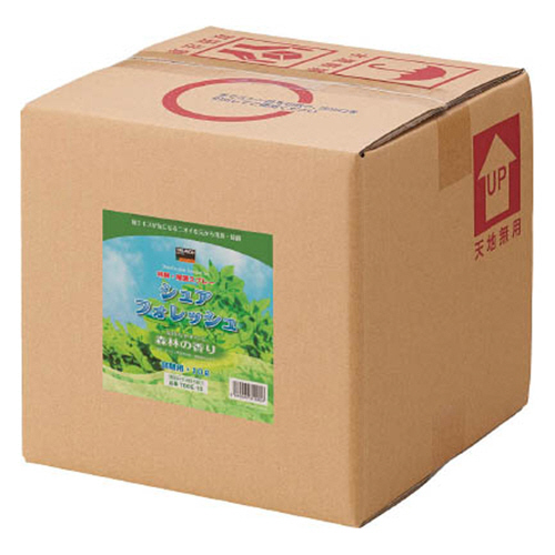 除菌･消臭剤ｼｭｱﾌｫﾚｯｼｭ ﾊﾟｯｸｲﾝﾎﾞｯｸｽ10L 1個画像