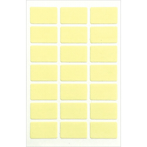 ﾀｸﾞﾍﾟﾀﾗﾍﾞﾙ ｲｴﾛｰ 1ｼｰﾄ(21枚)画像