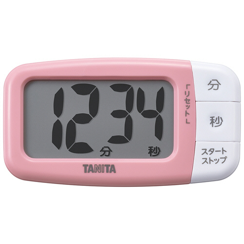 抗菌でか見えﾀｲﾏｰ ｽﾄﾛﾍﾞﾘｰﾋﾟﾝｸ 1個画像