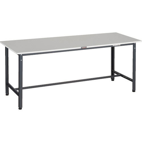 RAE2型作業台 天板 1800×600×H740mm 脚部:ﾀﾞｰｸｸﾞﾚｰ 1台画像