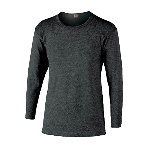 おたふく BTｻｰﾓｲﾝﾅｰｼｬﾂ長袖丸首 M 1枚画像