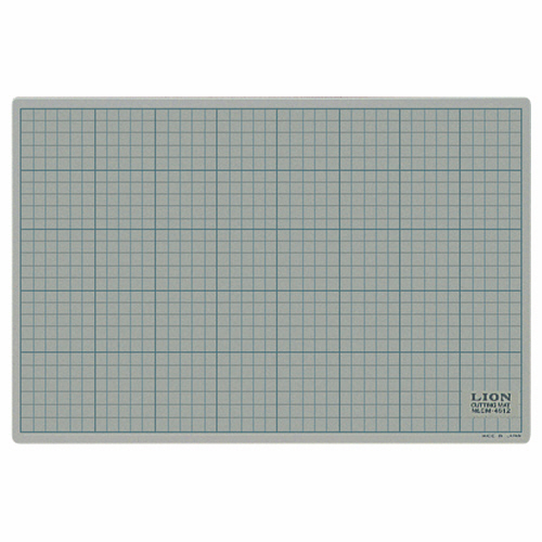 ｶｯﾃｨﾝｸﾞﾏｯﾄ 再生PVC製 両面使用 450×300×3mm 灰/黒 1枚画像