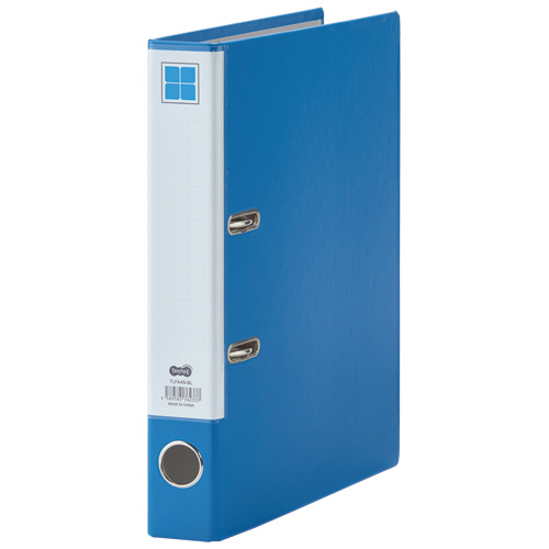 ﾚﾊﾞｰ式ｱｰﾁﾌｧｲﾙ A4ﾀﾃ 2穴 280枚収容 28mmとじ 背幅50mm 青 1ｾｯﾄ(10冊)画像