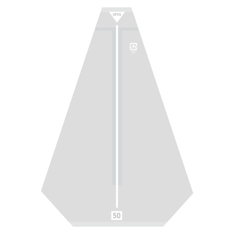 サンドイッチ袋　５０　イージーカット　ライン　白画像